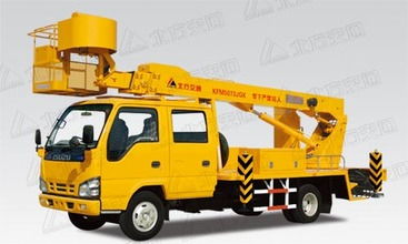 北方交通18米直臂式庆铃高空作业车 高效安全的高空作业解决方案